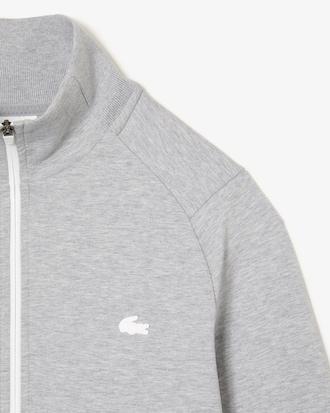 Men's High-Neck Zip-Up Sweatshirt Product Image