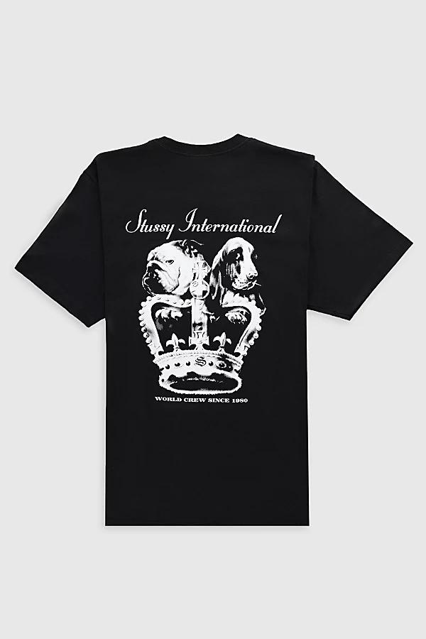 Stussy Dog Crown Tee Mens at Urban Outfitters Product Image