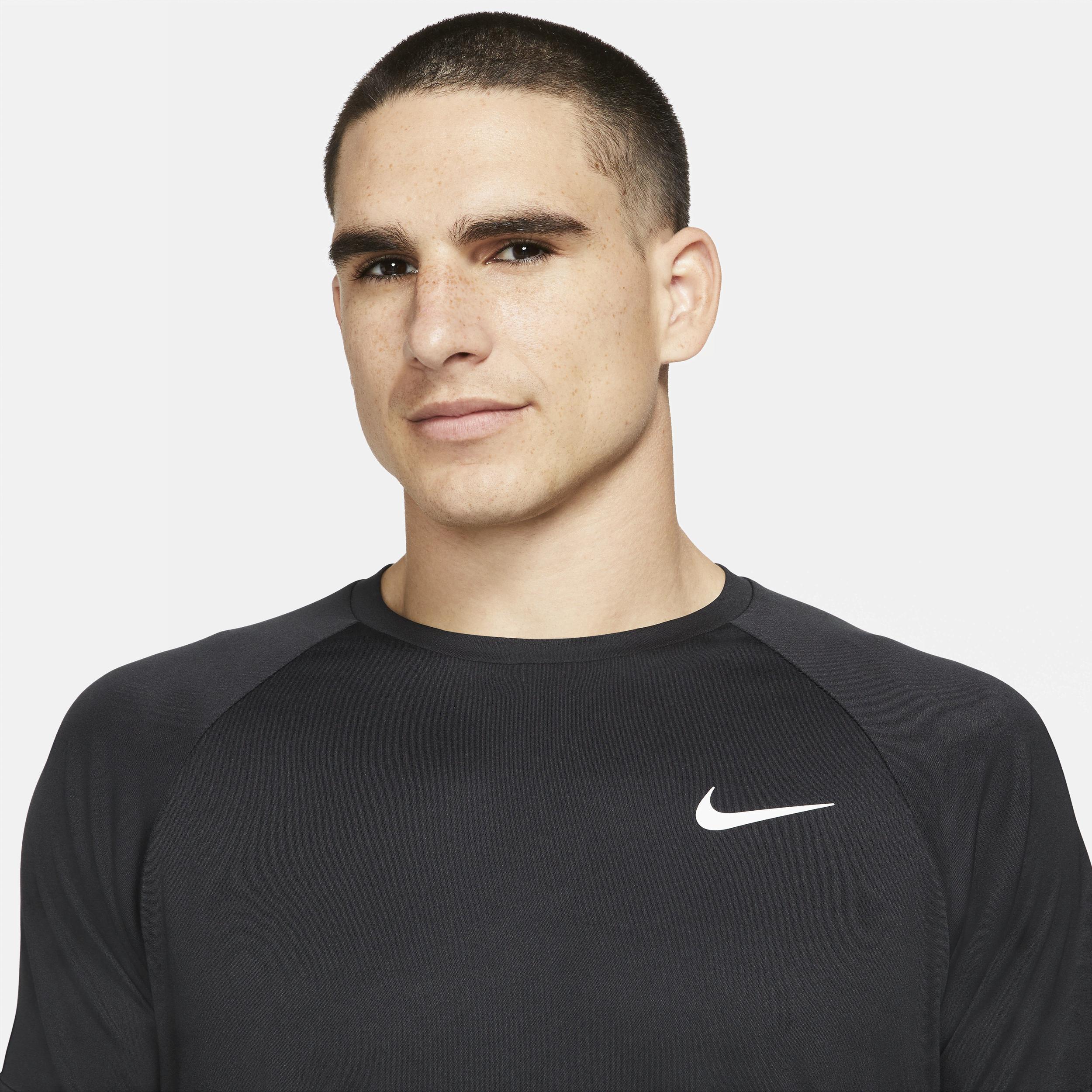 Nike Essential Men's Short-Sleeve Hydroguard Swim Shirt Product Image