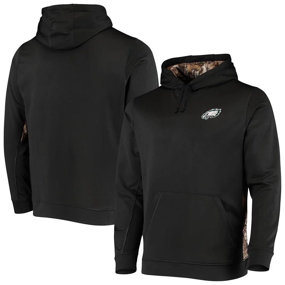 Men's Dunbrooke Black/Realtree Camo Philadelphia Eagles Logo Ranger Pullover Hoodie,  Product Image