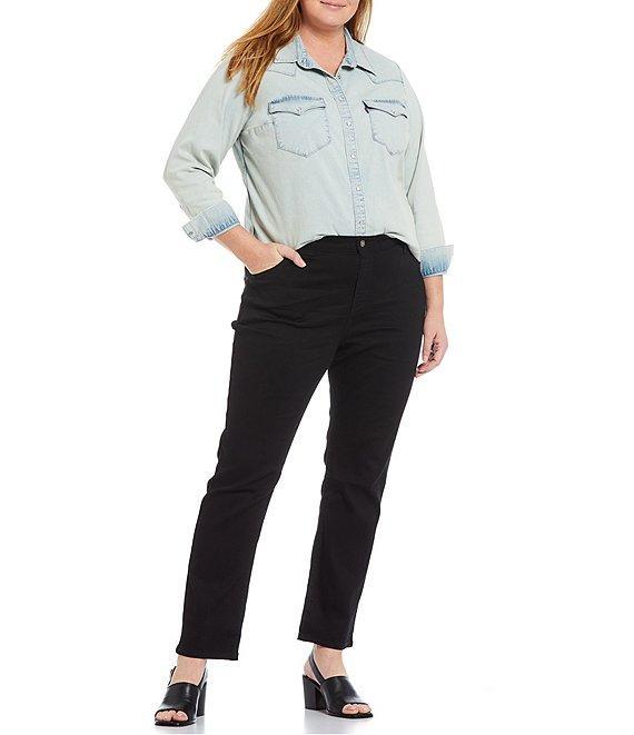 Levi's® Plus Size 724 High Waisted Straight Leg Jeans Product Image