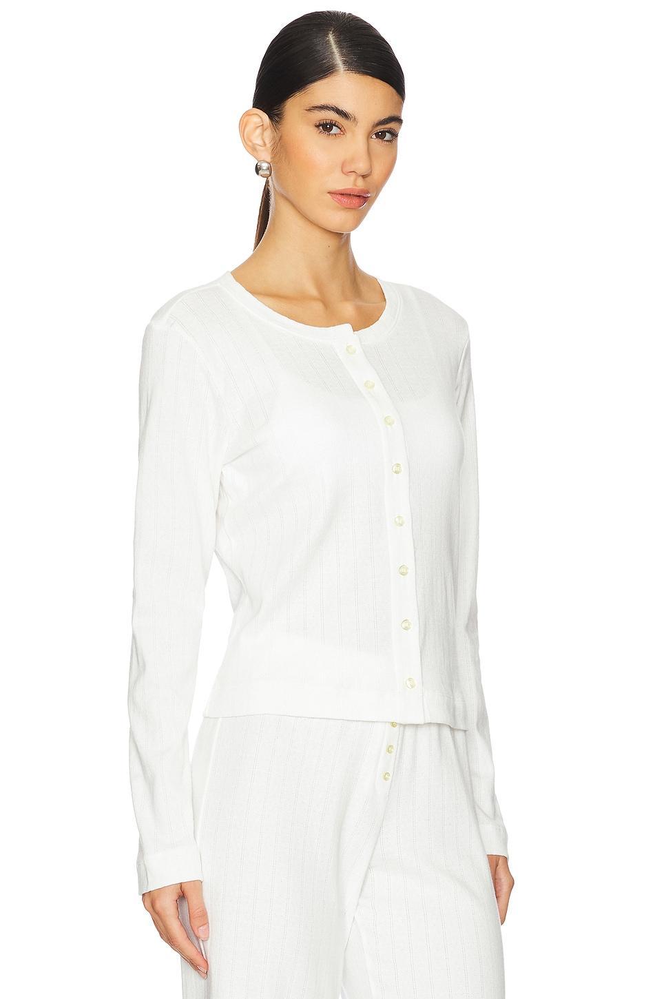 Pointelle Classic Cardigan LESET Product Image