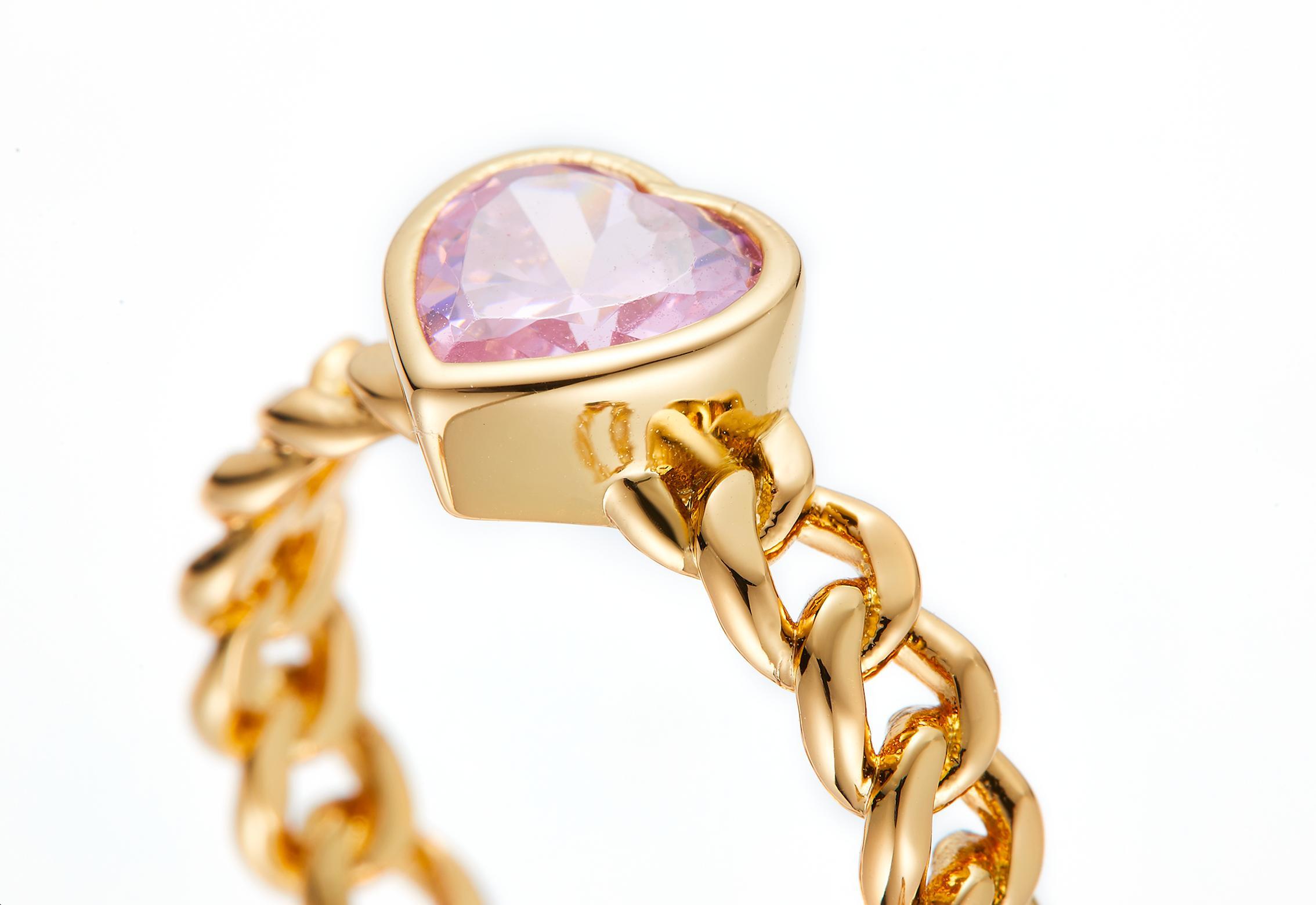 Claudia Ring (Pink) Product Image