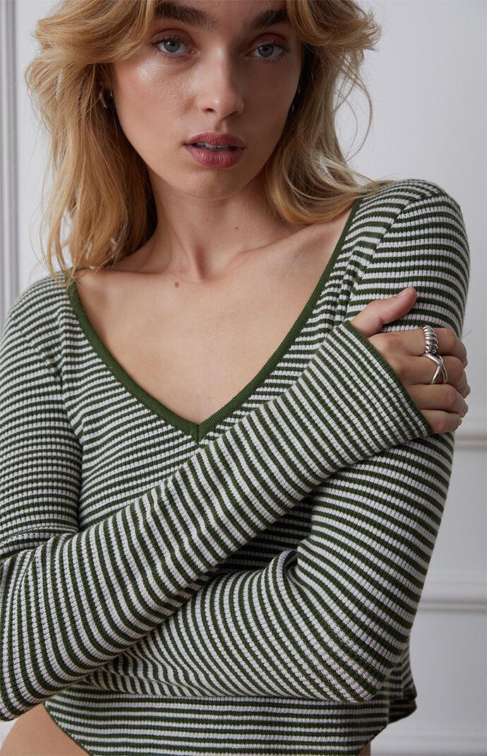 Women's Woodland V-Neck Sweater Product Image