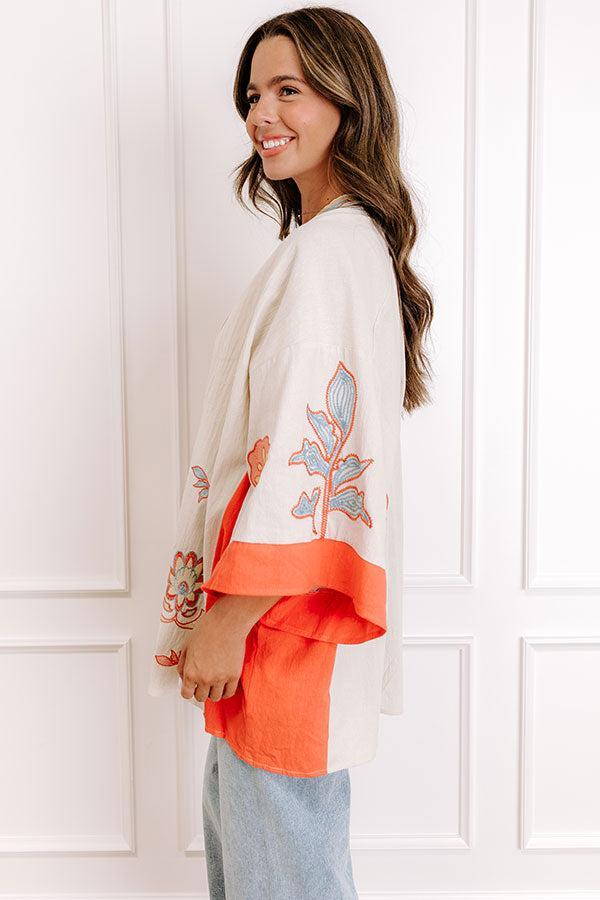 Blooming Personality Floral Embroidered Overlay Product Image