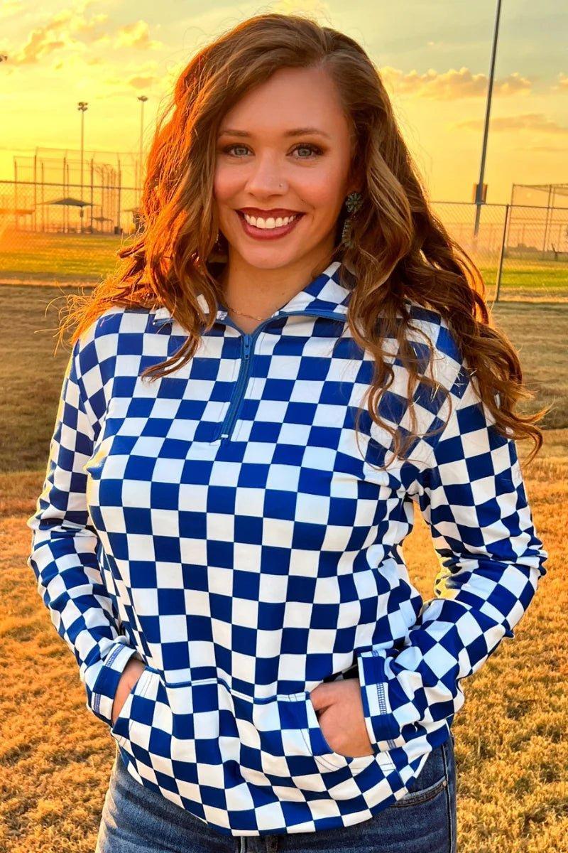 Sterling Kreek Blue Pep Rally Pullover Product Image