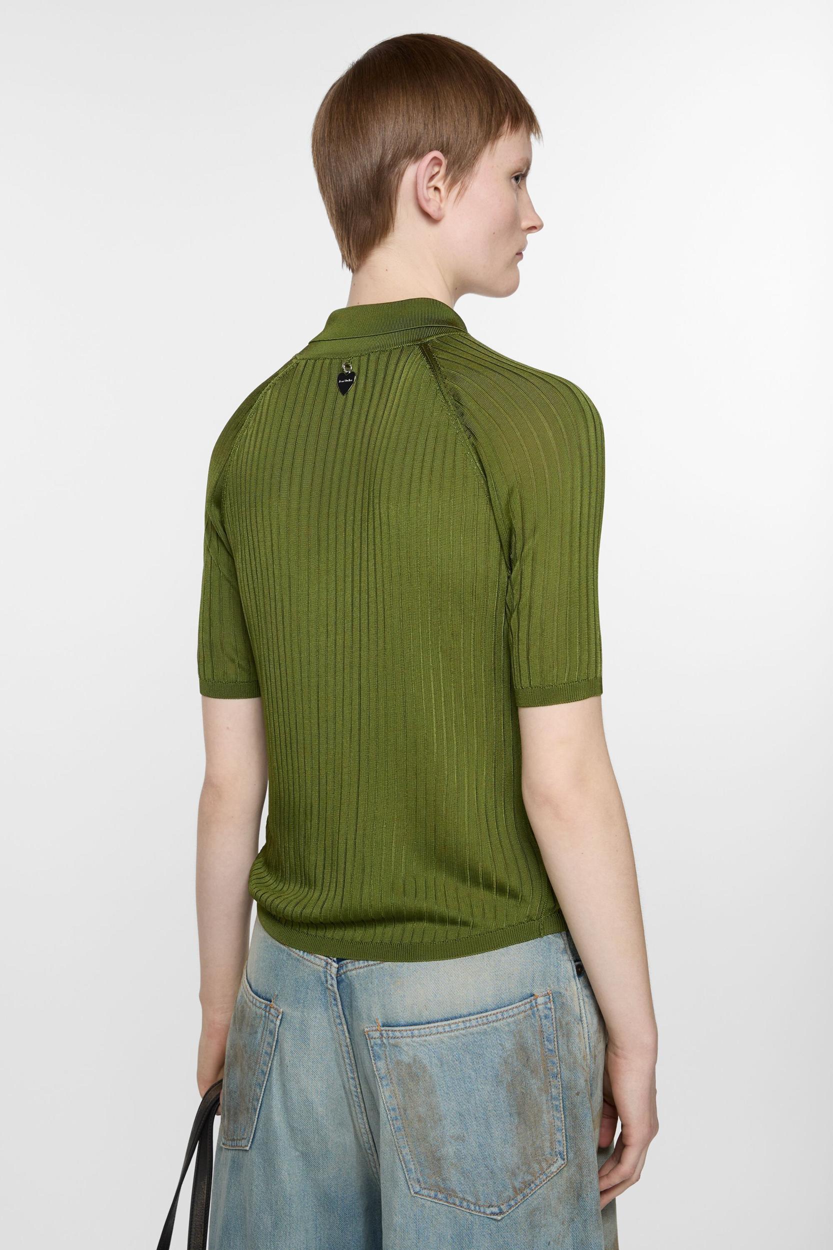 Short sleeve polo top Product Image