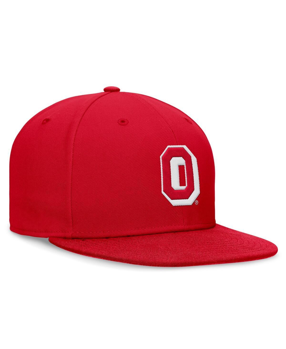 Mens Nike Scarlet Ohio State Buckeyes Legacy True Fitted Hat Product Image