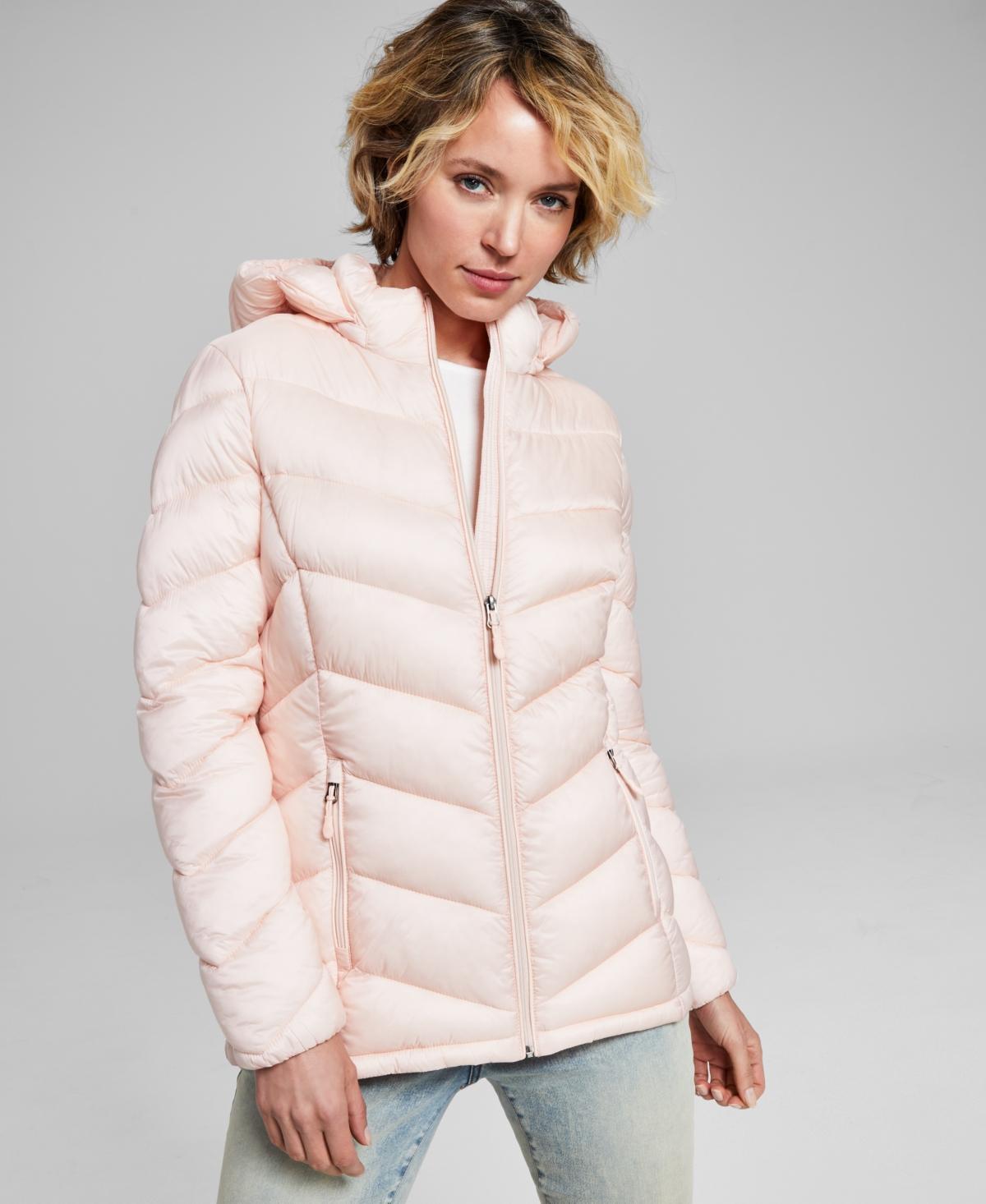 Charter Club Womens Packable Hooded Puffer Coat, Created for Macys Product Image