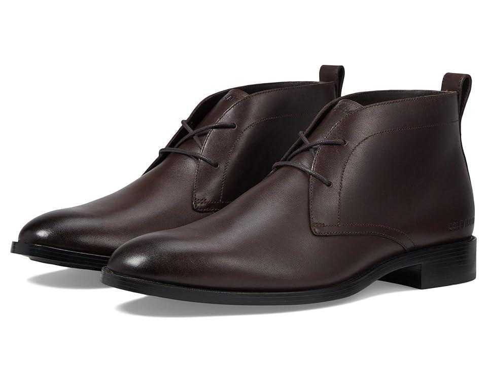 Cole Haan Hawthorne Chukka Boot (Dark Chocolate) Men's Boots Product Image