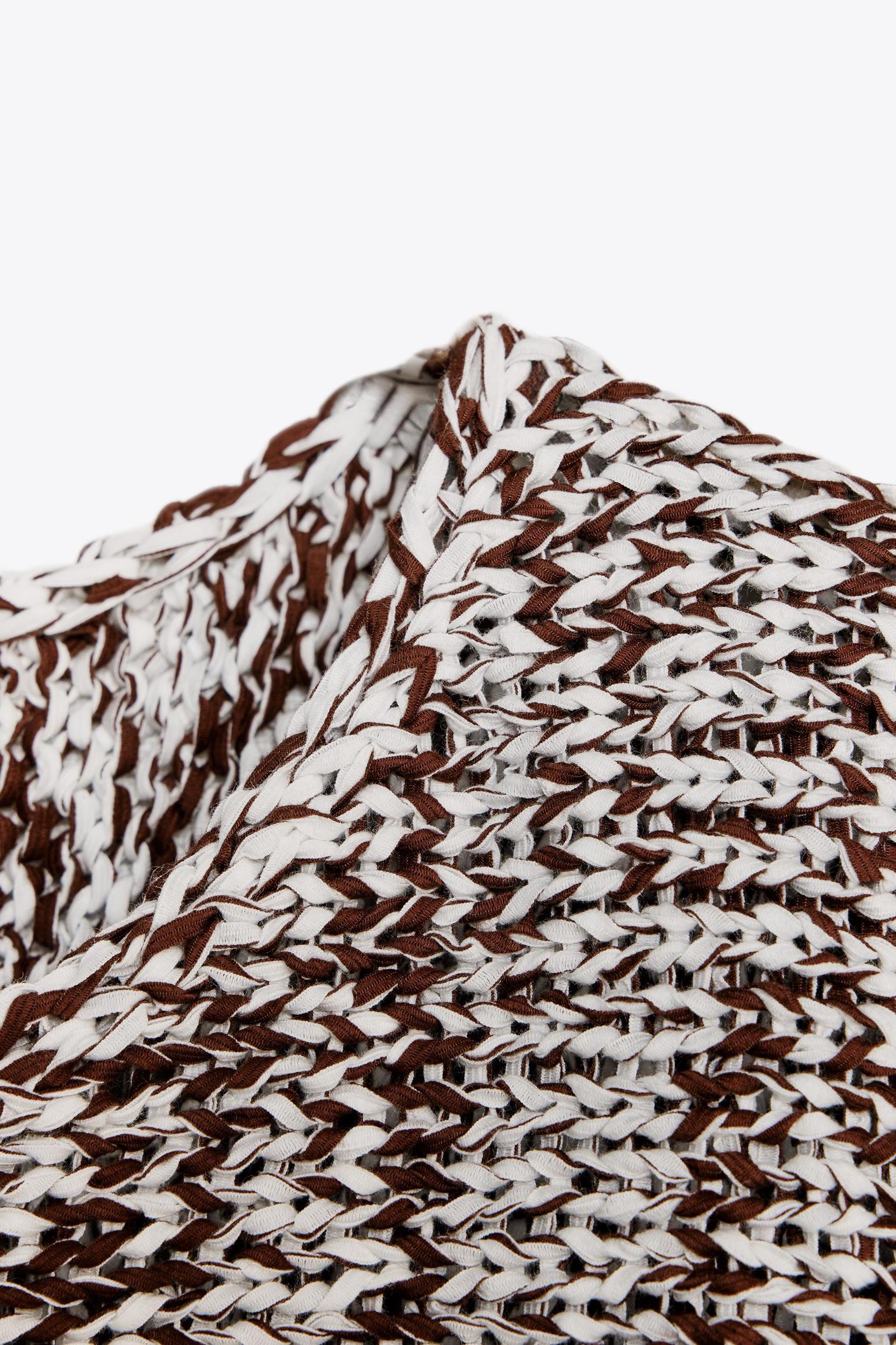 COMBINATION KNIT SWEATER Product Image