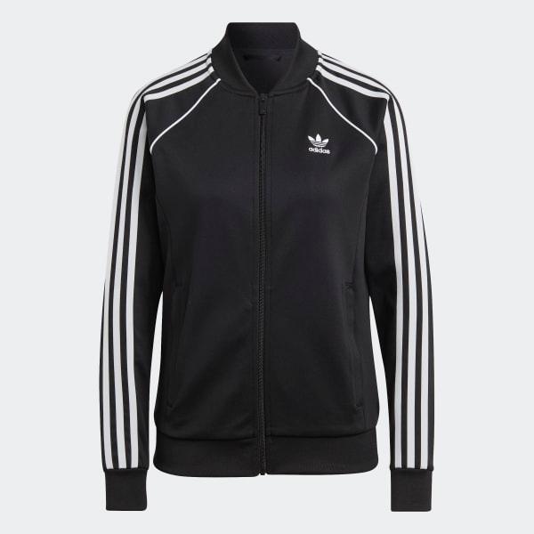 adidas Adicolor Classics SST Track Jacket Black S Womens Product Image