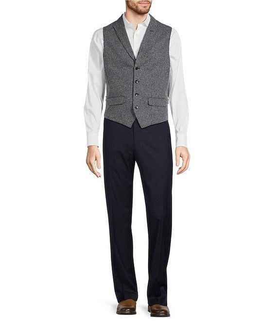 Murano Notch Lapel Check Suit Separates Vest Product Image