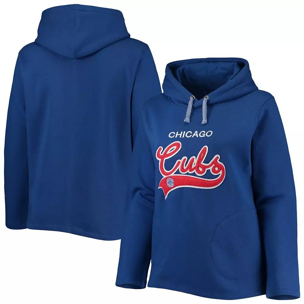 Women's Soft as a Grape Royal Chicago Cubs Plus  Product Image