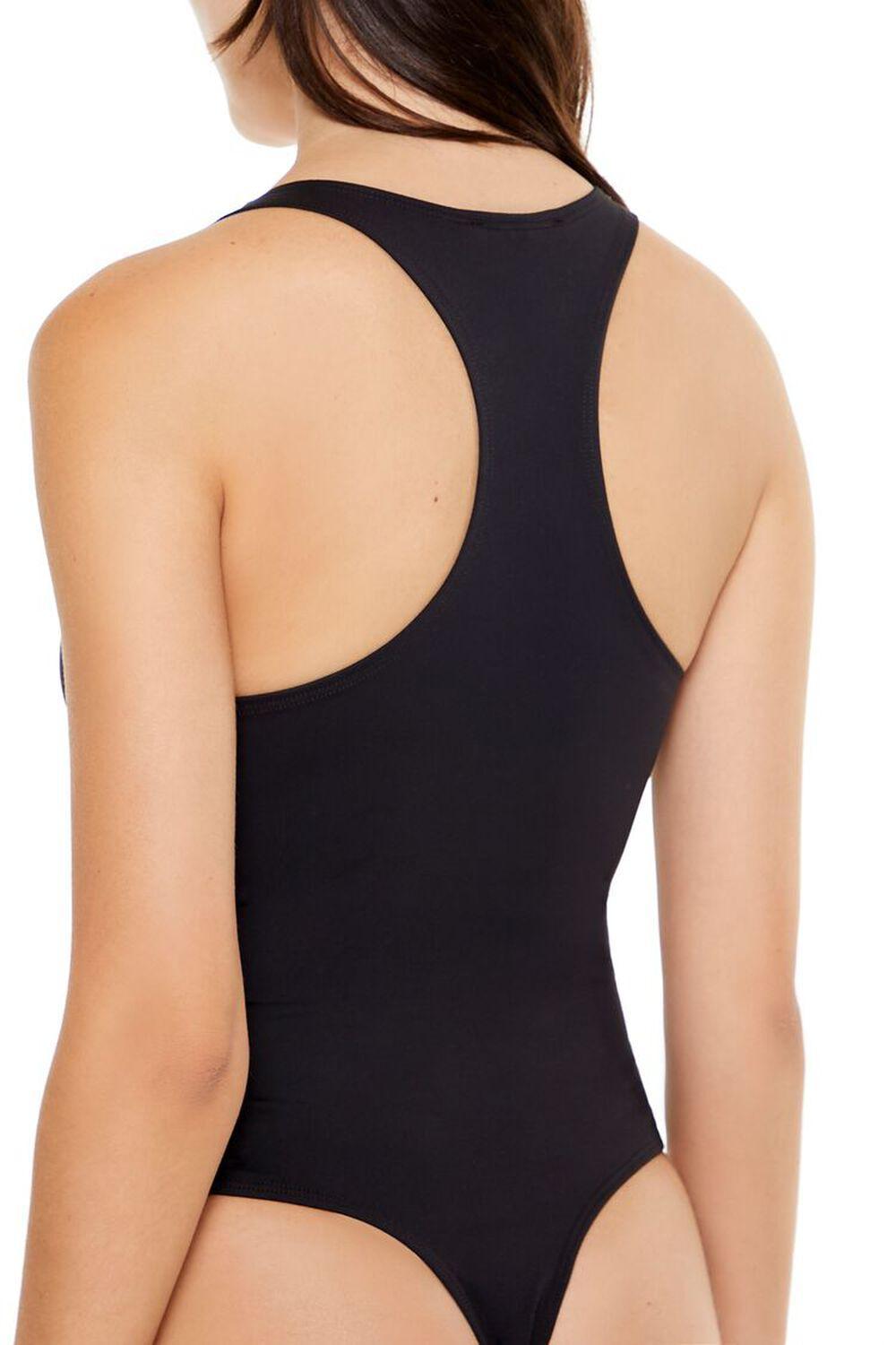 Contour Sculpt Racerback Tank Bodysuit | Forever 21 Product Image