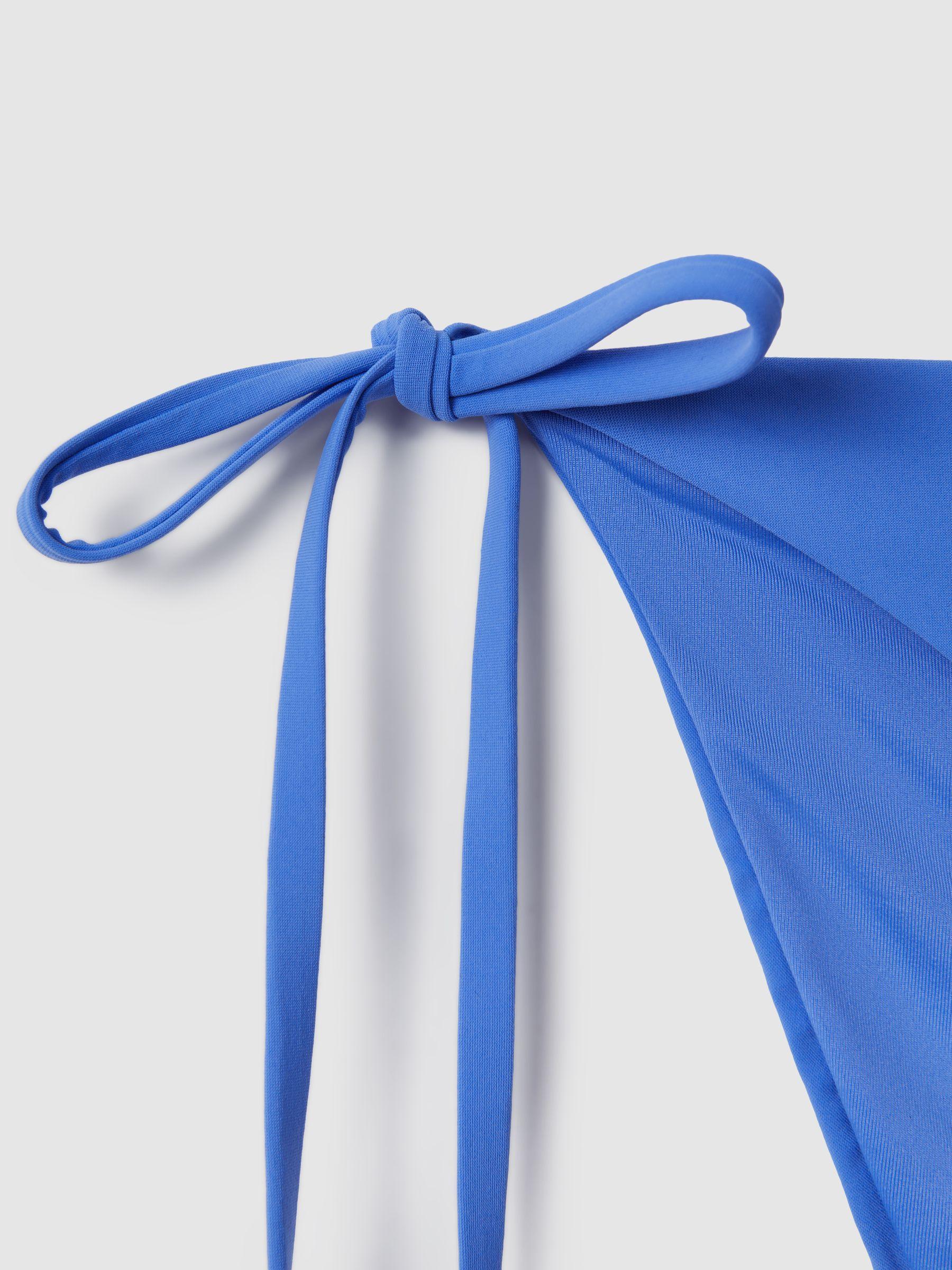 Mid Rise Bikini Bottoms in Light Blue Product Image