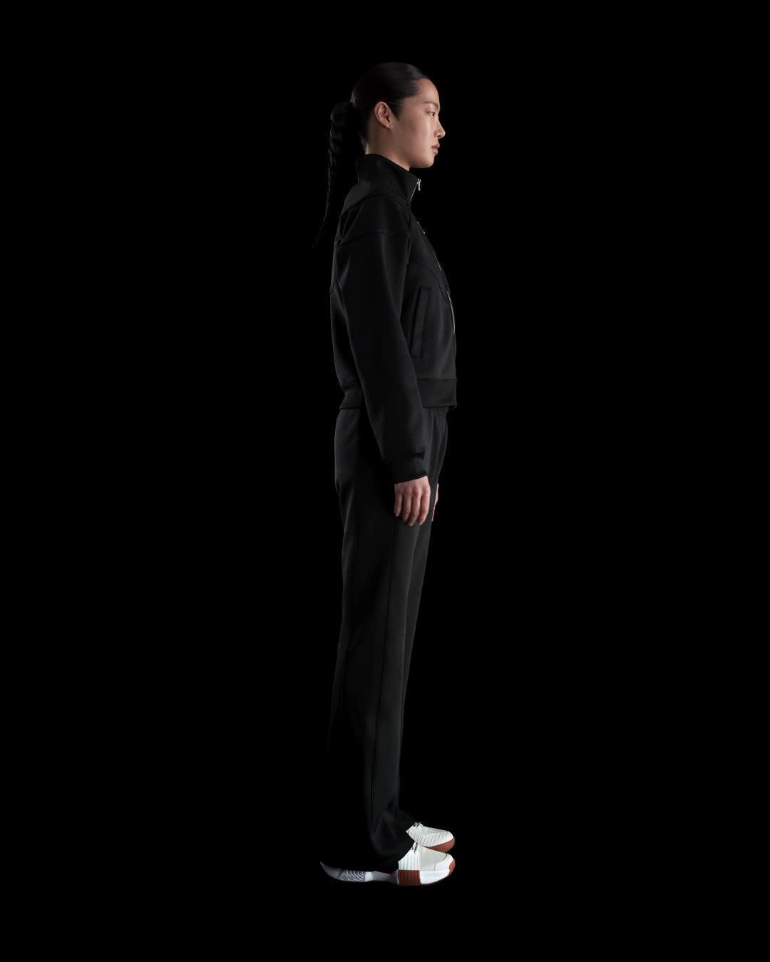 Nike Womens Court Heritage Windrunner Mid-Rise Tennis Pants | FZ6509-010 Product Image