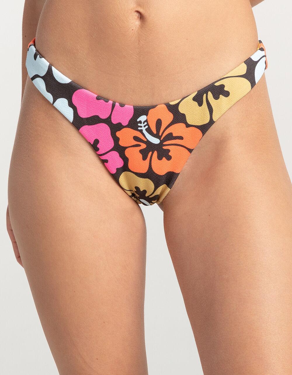 RIP CURL Hibiscus High Leg Bikini Bottoms - MULTI Product Image