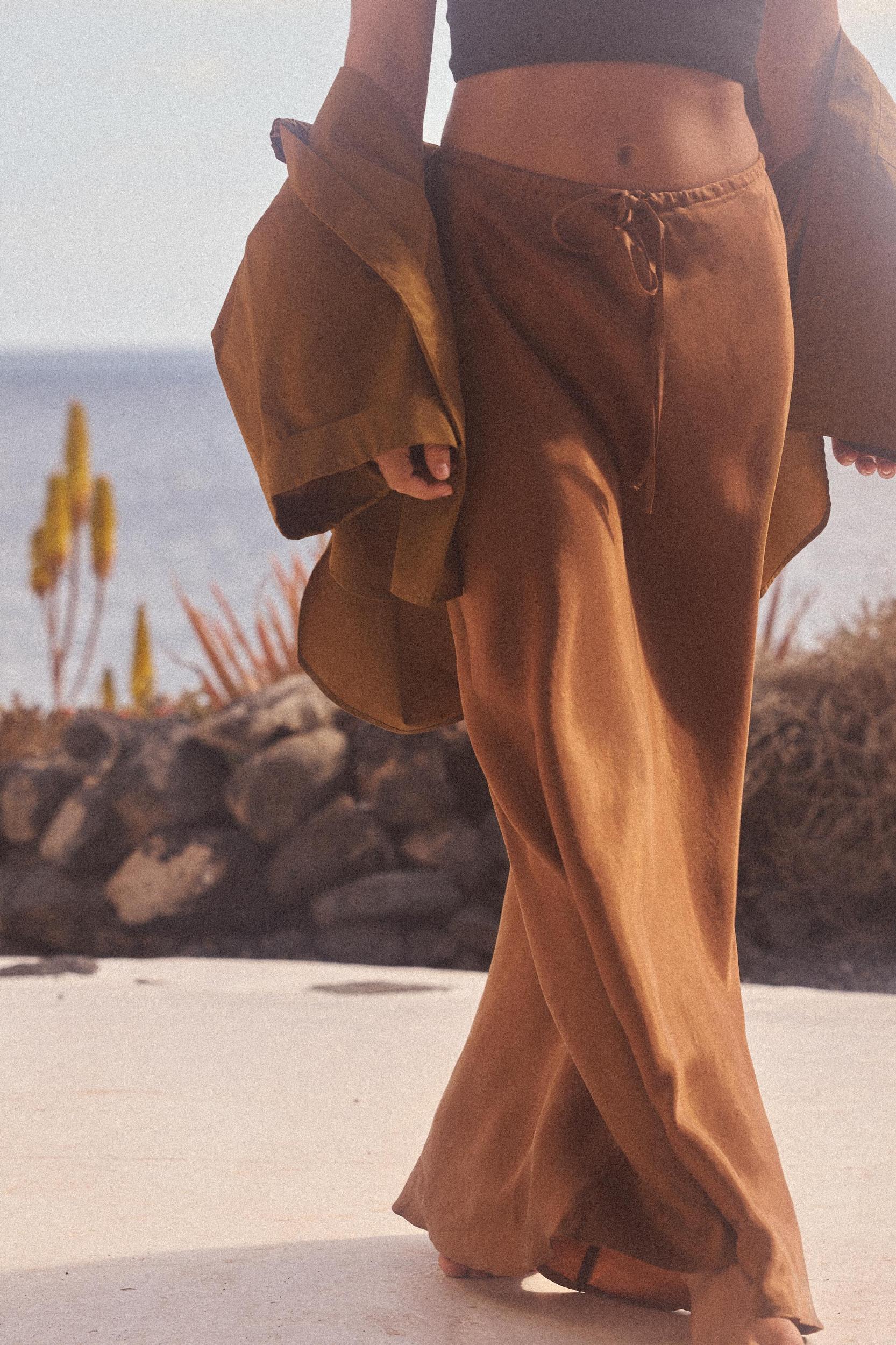 LONG FLOWY SKIRT Product Image