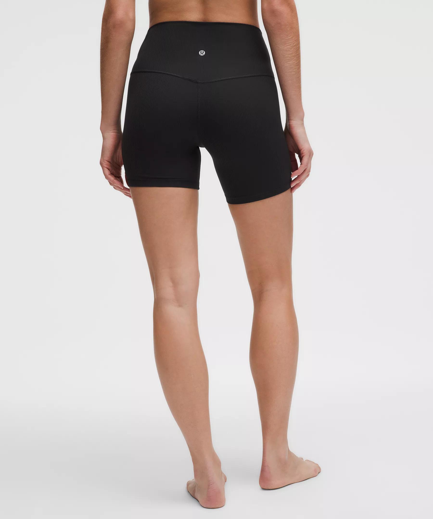 lululemon Align™ High-Rise Ribbed Short 6" Product Image