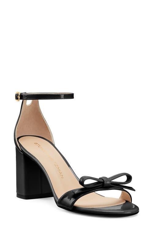 STUART WEITZMAN Nudist Felicity Block 75 In Black Product Image