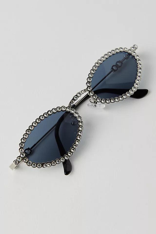 Like A Diamond Embellished Sunglasses Product Image