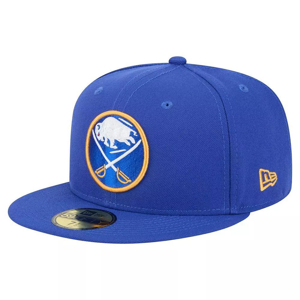Men's New Era Royal Buffalo Sabres Core 59FIFTY Fitted Hat, Size: 7 5/8, Blue Product Image