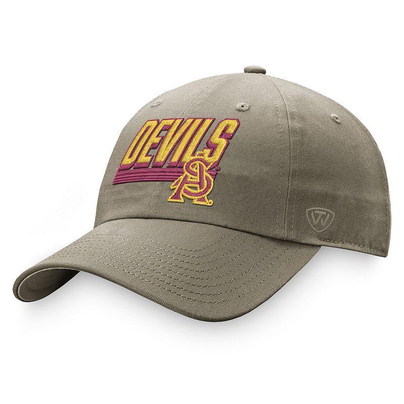 Mens Top of the World Khaki USC Trojans Slice Adjustable Hat Product Image