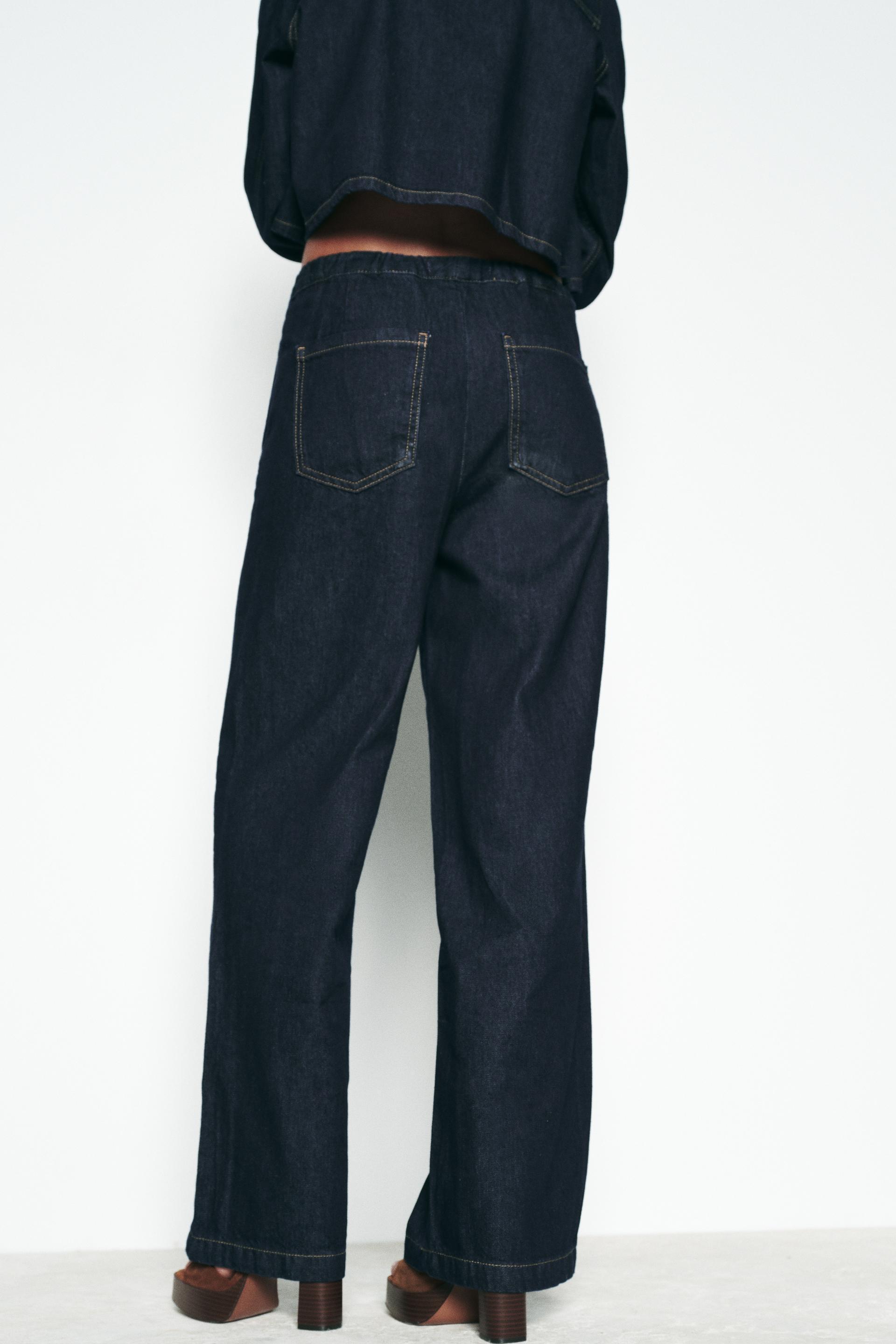 Z1975 HIGH RISE WIDE LEG JOGGER JEANS Product Image