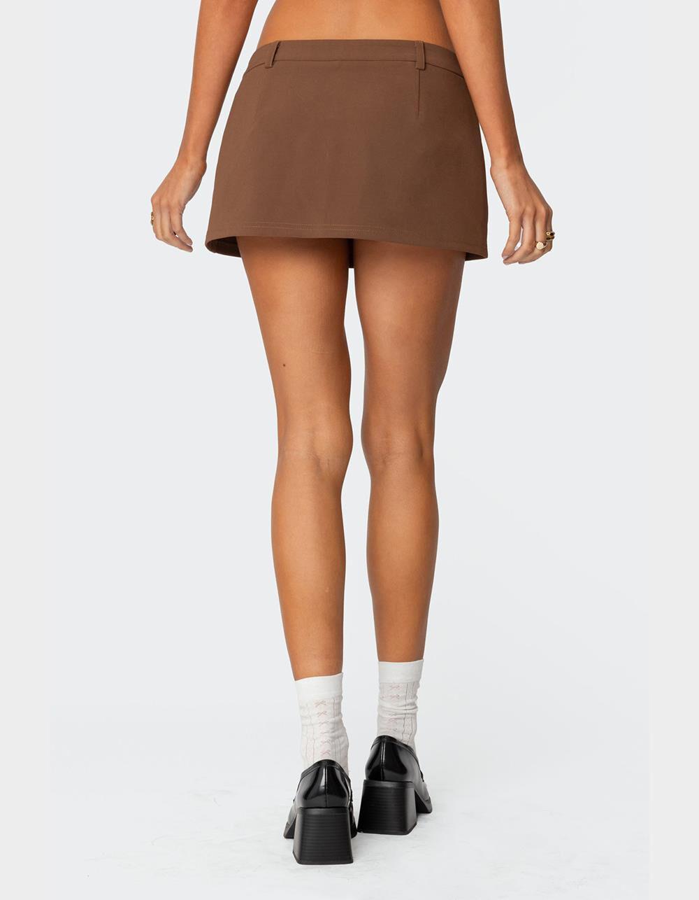 EDIKTED Marlie Tailored Micro Mini Skort Product Image