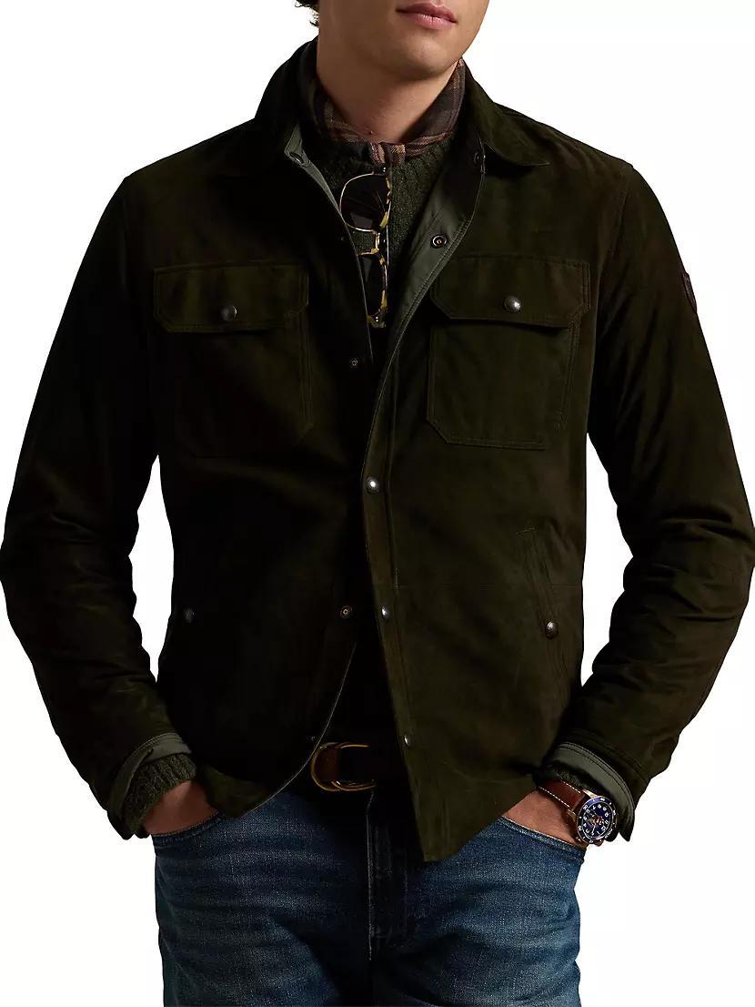 Suede Reversible Shirt Jacket Product Image