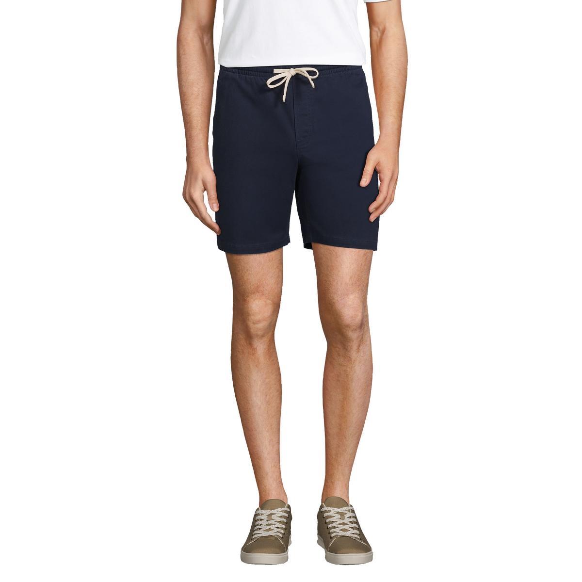 Big & Tall Lands' End Comfort-First Knockabout Pull On Deck Shorts, Men's, Size: 2XB, Soft Pink Product Image