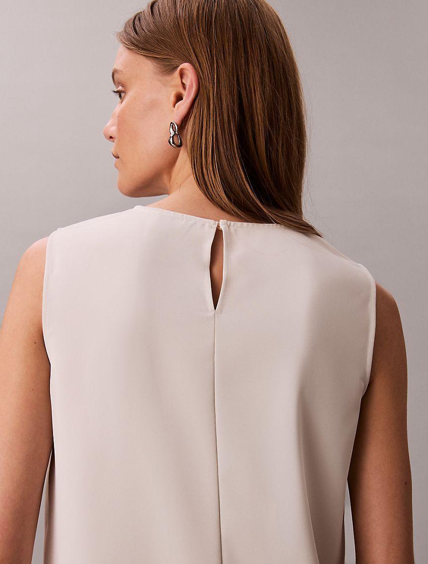 Flowing Relaxed Sleeveless Top Product Image