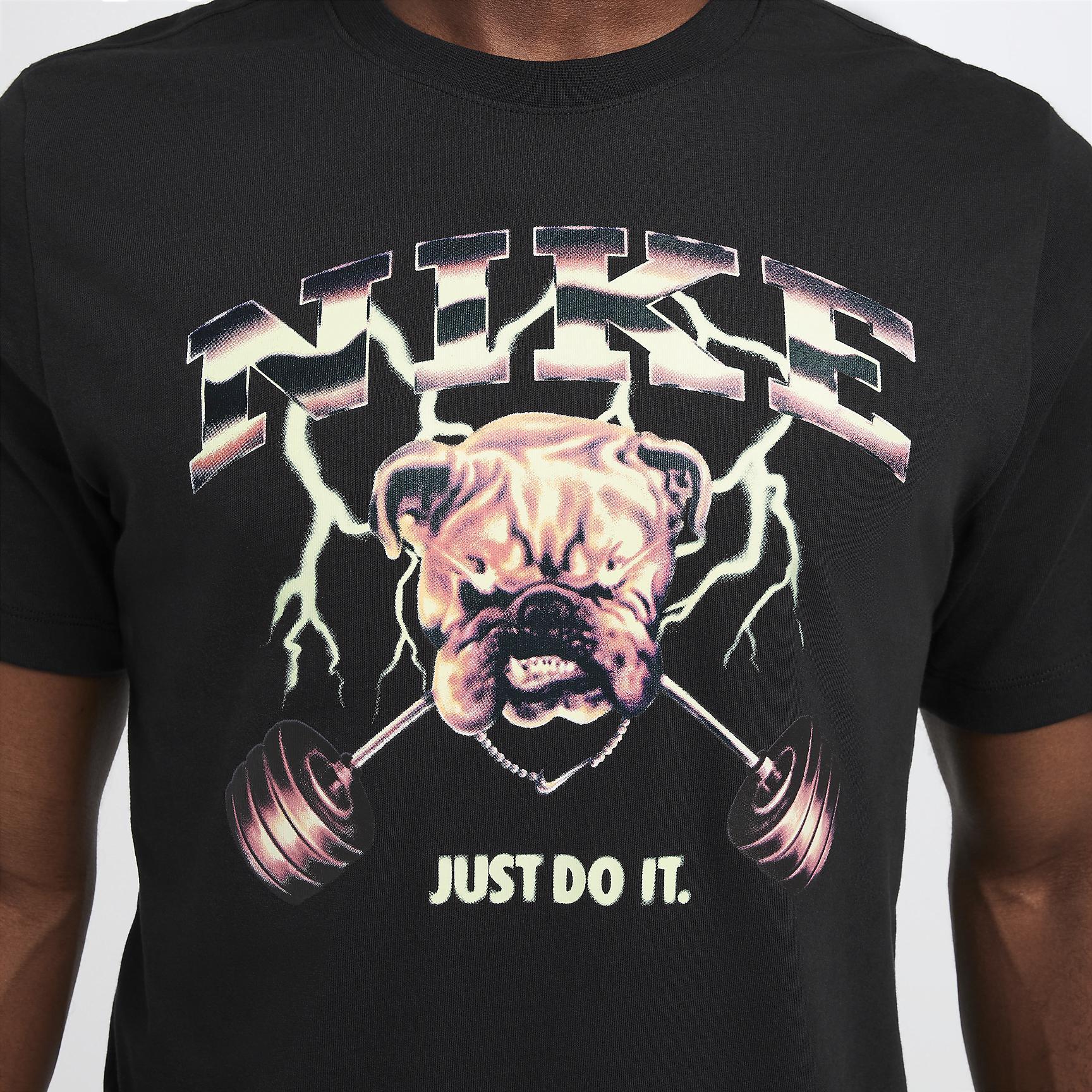 Mens Nike Bulldog Fitness T-Shirt Product Image