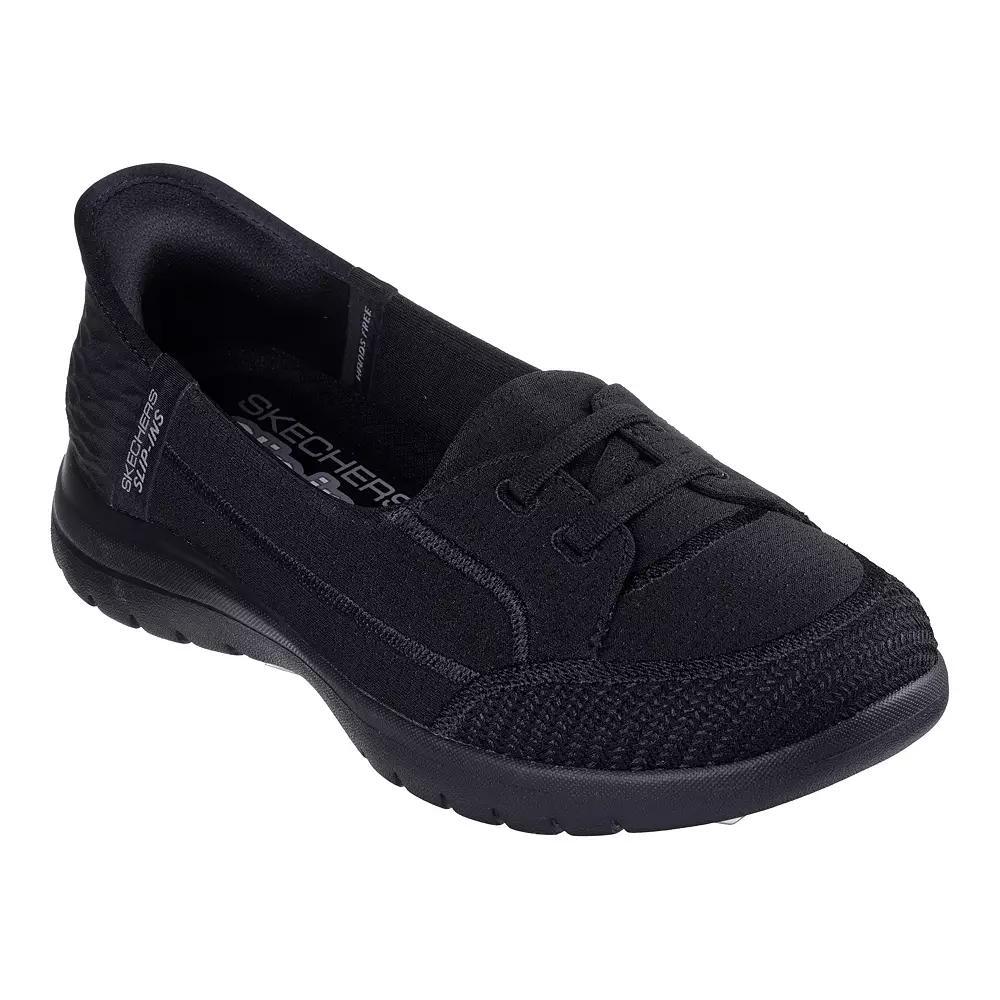 Skechers Hands Free Slip-ins™ On-the-GO® Flex Top Notch Women's Shoes, Size: 6, Black Product Image