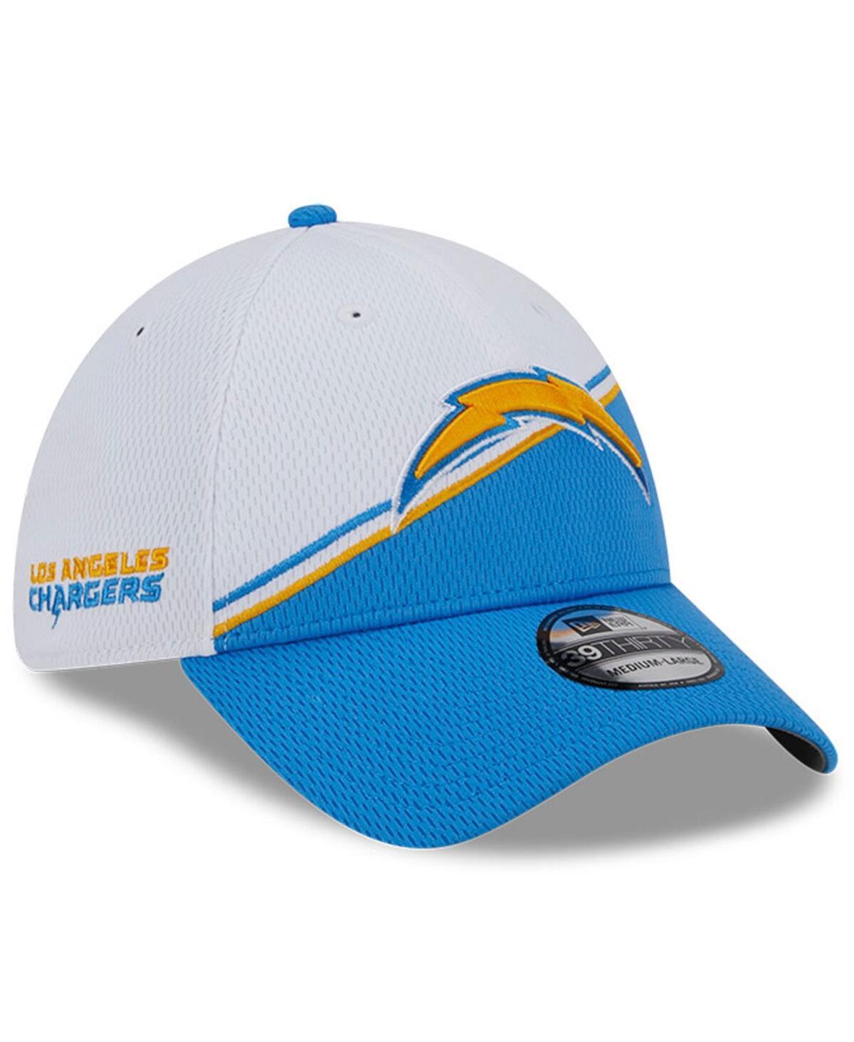 Mens New Era /Powder Blue Los Angeles Chargers 2023 Sideline 39THIRTY Flex Hat Product Image