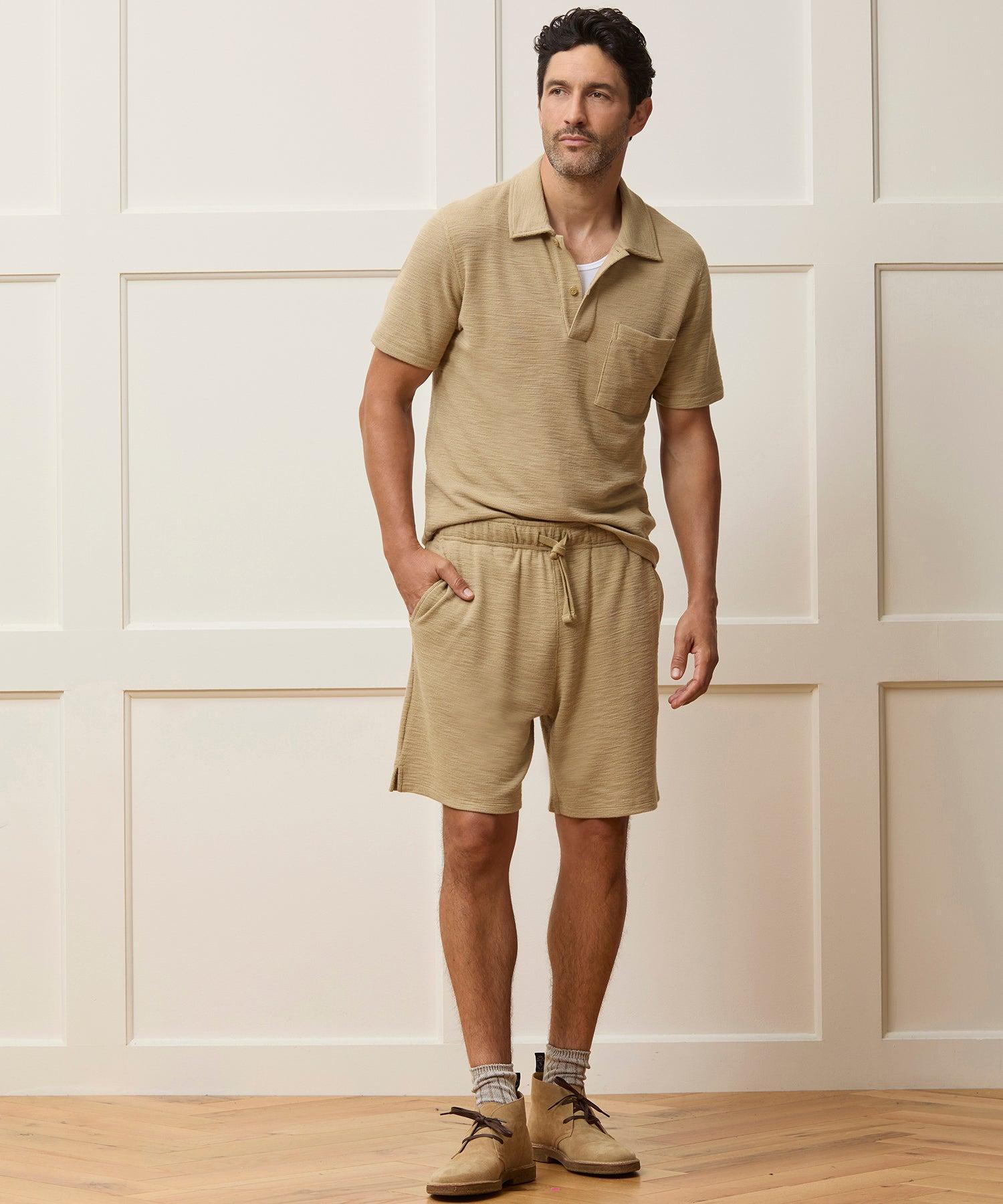 7" Lightweight Mini Waffle Short Product Image