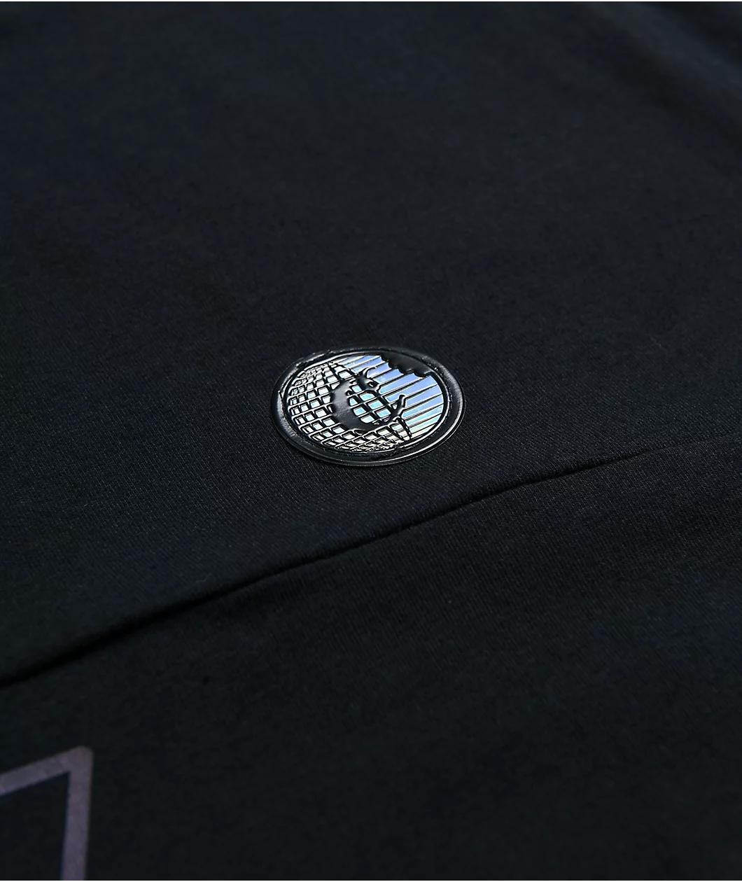 Cookies Hologram Black Knit T-Shirt Product Image