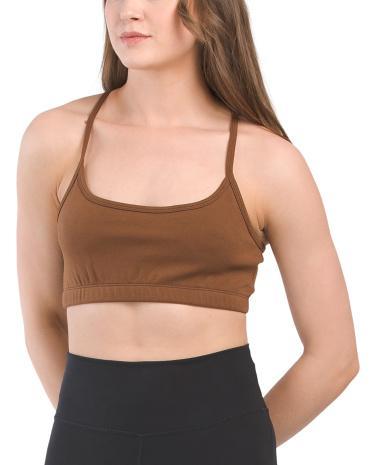 Lima Adjustable Strap Bra Top for Women | Spandex/Cotton Product Image