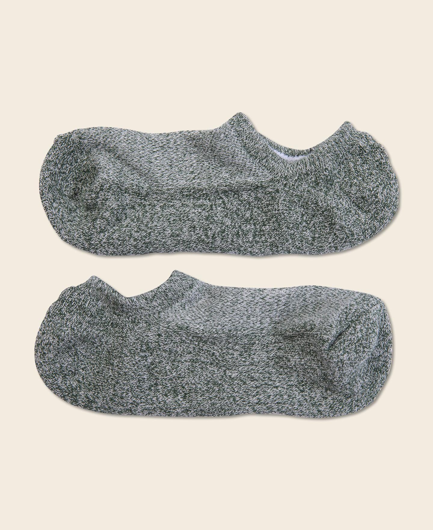 Colored Cotton No Show Socks - Embryo Product Image