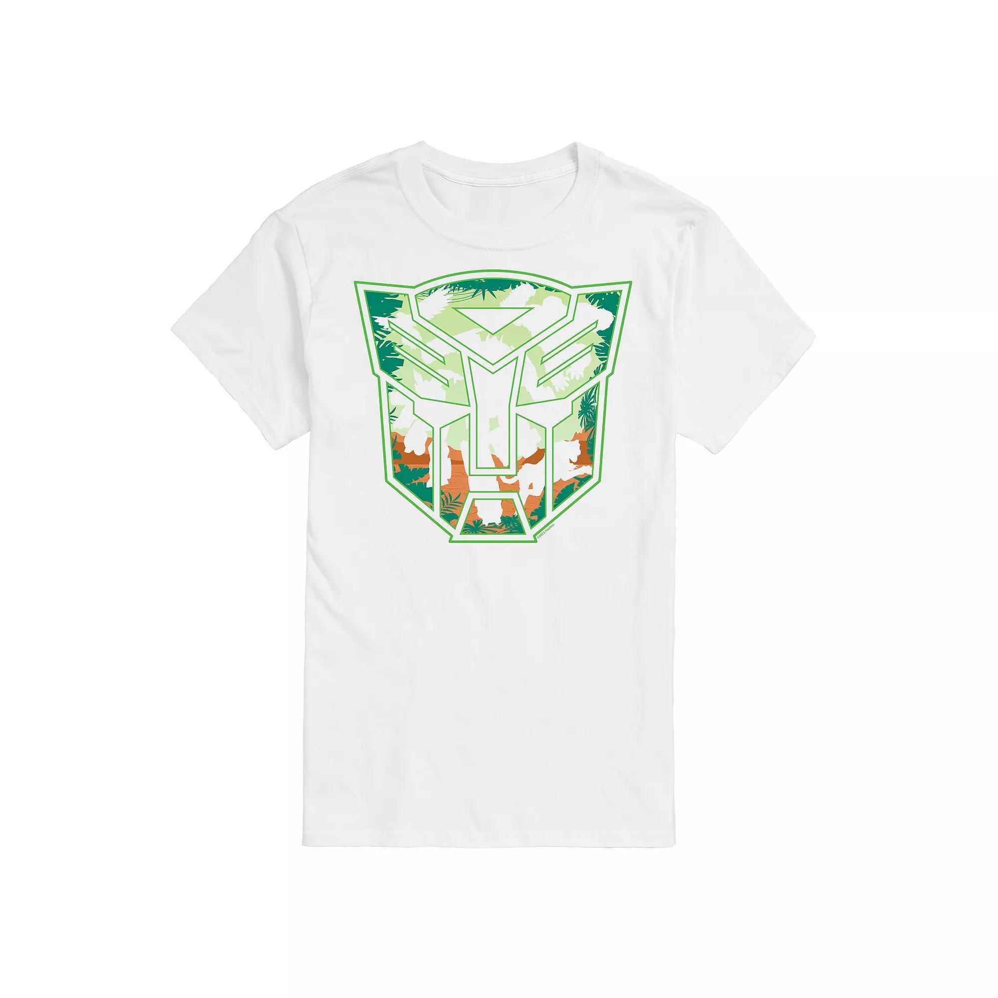 Big & Tall Transformers Autobot Jungle Logo Tee, Men's,  Product Image