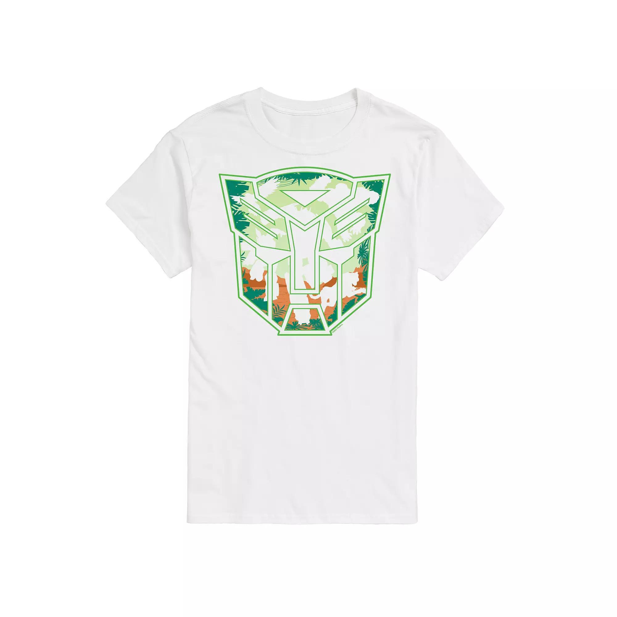 Big & Tall Transformers Autobot Jungle Logo Tee, Men's,  Product Image