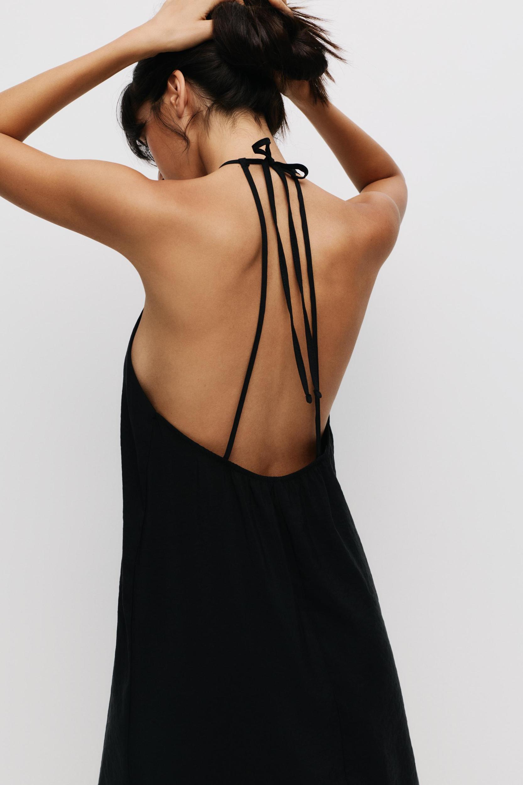 Halter midi dress Product Image