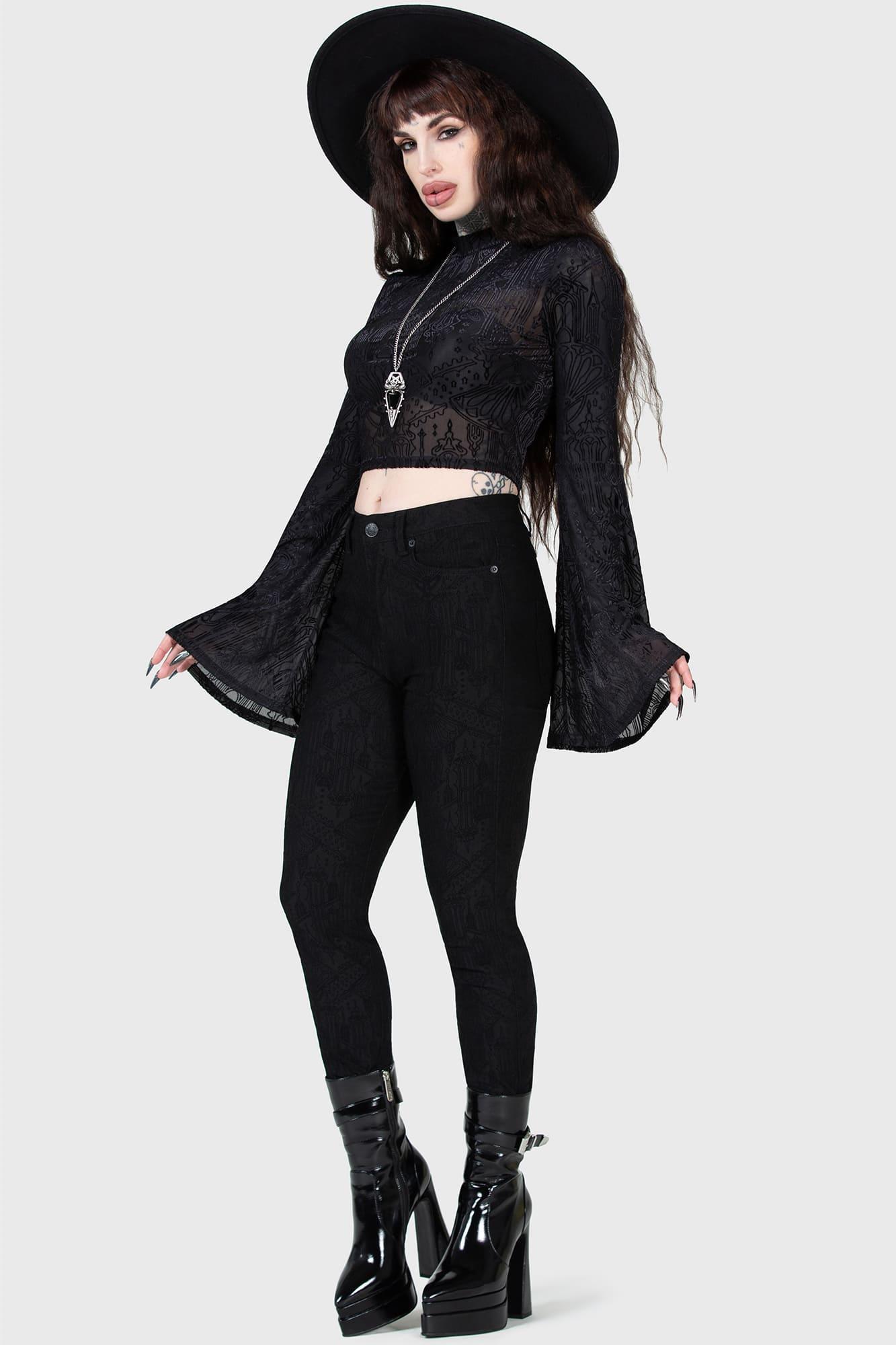 Blessed Curses Top - Resurrect Female Product Image