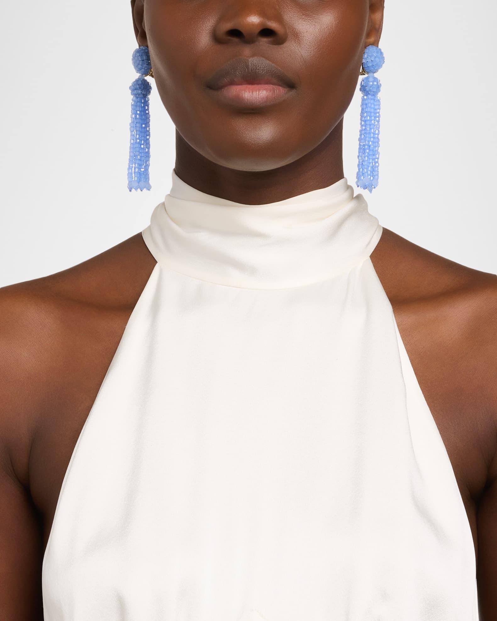 Crystal Fringe Earrings Product Image