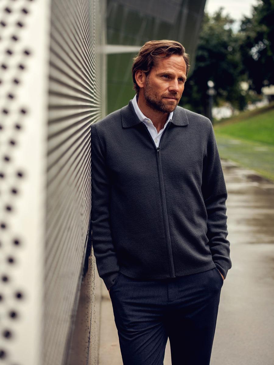 Men's Atlas Merino Full Zip - Calamita Product Image