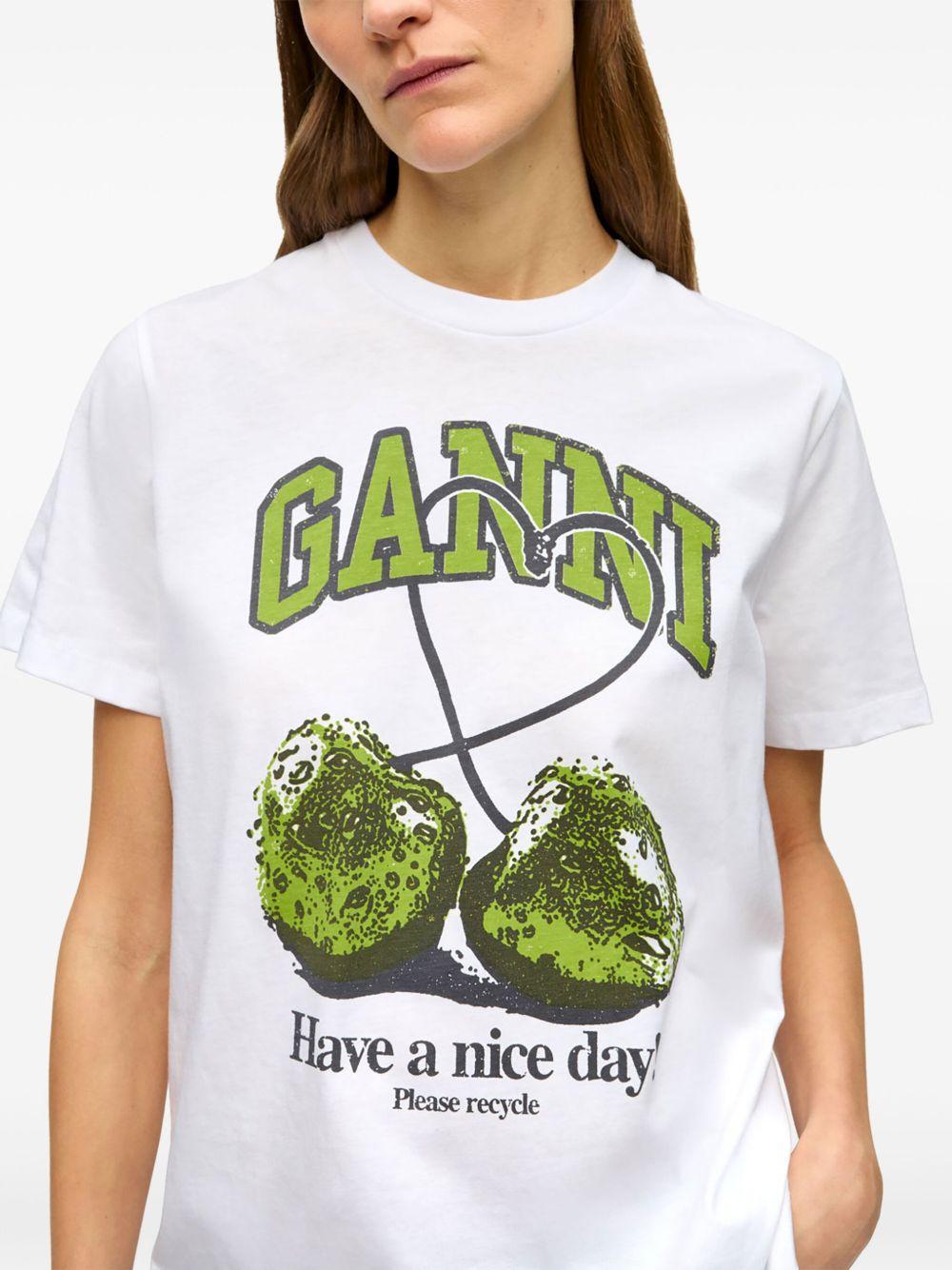 Theory Bron Cotton Polo in Baby Blue Product Image