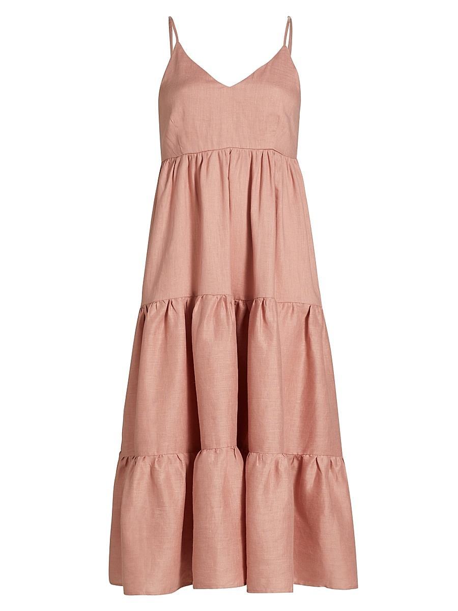 Womens Claudia Spaghetti Strap Dress Product Image