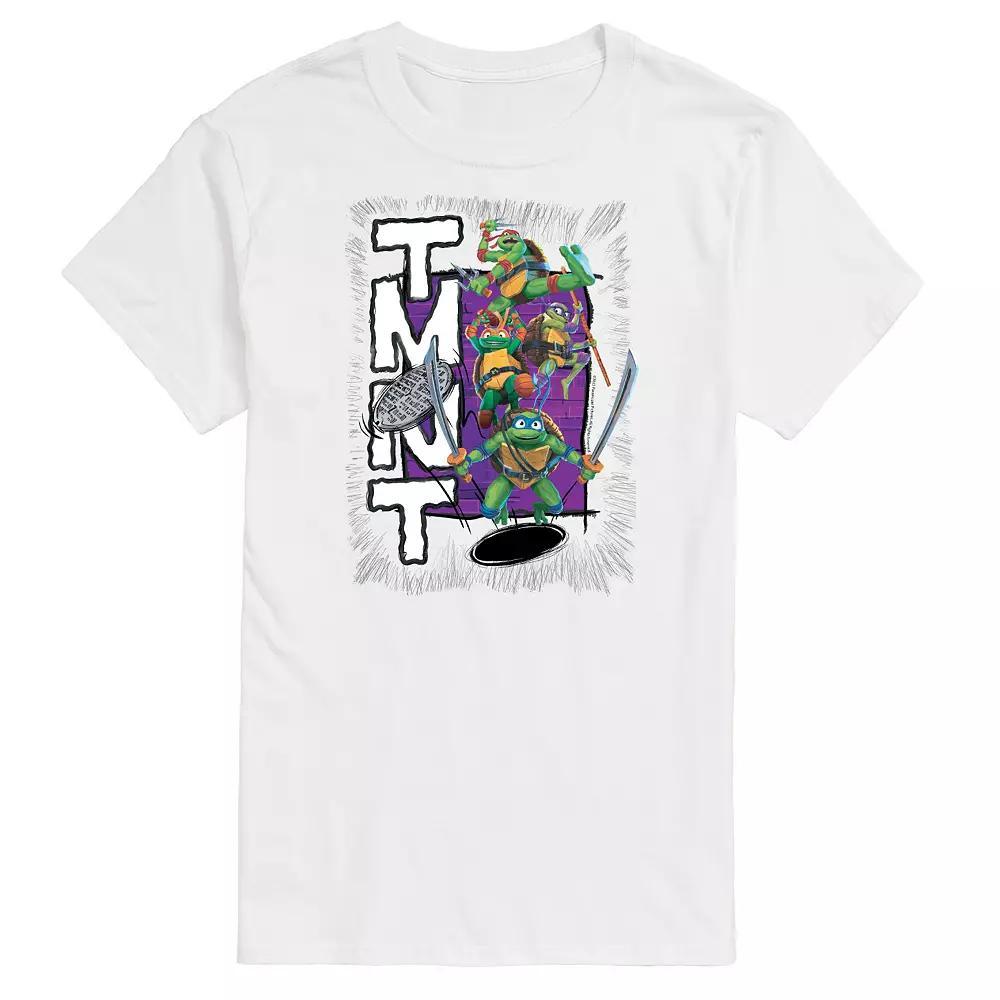 Big & Tall Nickelodeon TMNT Mutant Mayhem Group Graphic Tee, Men's,  Product Image