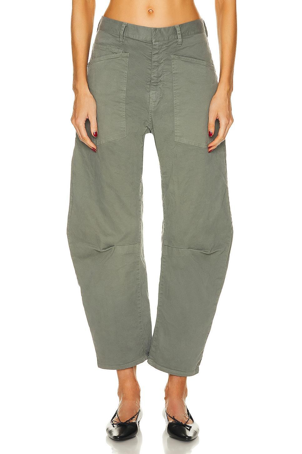 Shon Mid-Rise Cropped Pants Product Image